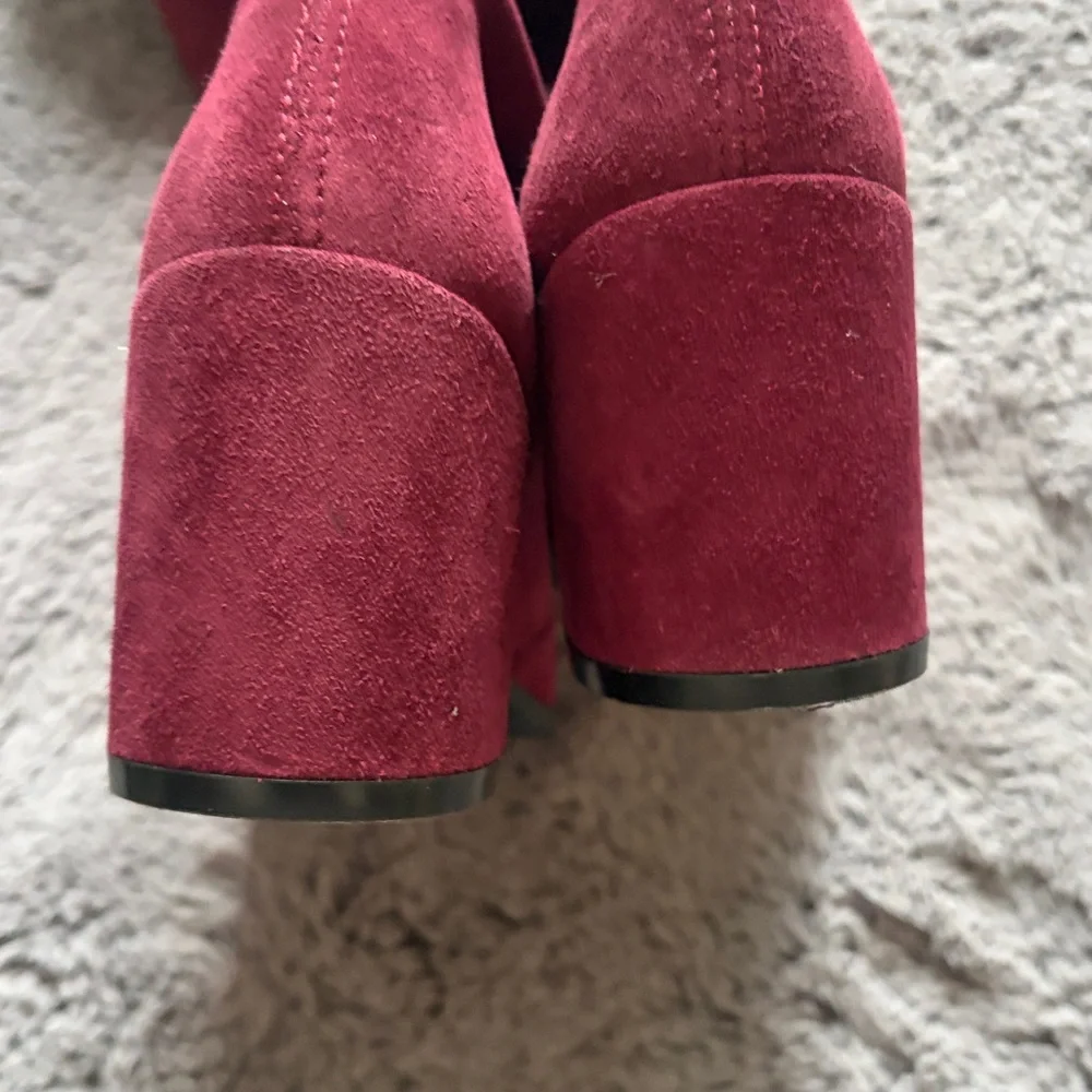 Stuart Weitzman Tieland Over The Knee Heeled Cabernet Suede Boot